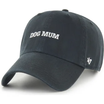 Šiltovka zaoblená čierna nastaviteľný Dog Mum Phrase Clean Up Base Runner Icon 47 Brand