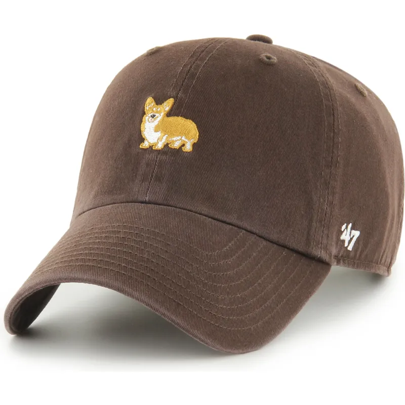 cap-zaoblena-brown-adjustable-strap-47-brand cap-zaoblena-brown-adjustable-strap-47-brand