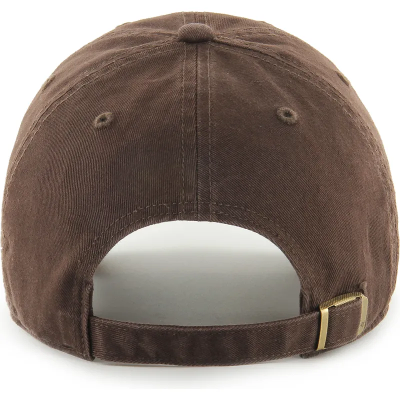 47-brand-curved-brim-clean-up-dog-base-runner-brown-adjustable-cap