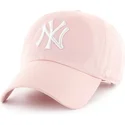 cap-zaoblena-pink-adjustable-strap-clean-up-new-york-yankees-mlb-47-brand