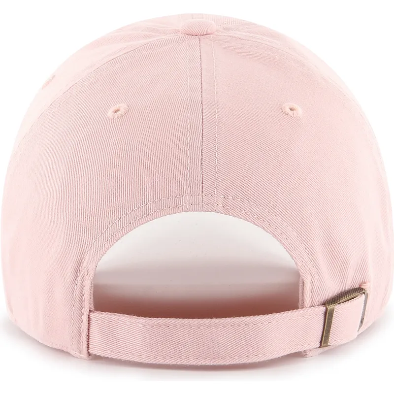 gorra-curva-rosa-ajustable-clean-up-de-new-york-yankees-mlb-de-47-brand