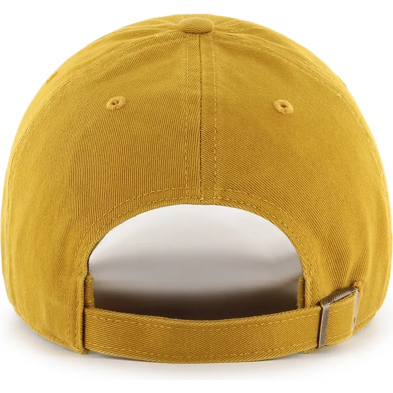 siltovka-zaoblena-zlta-nastavitelny-clean-up-flat-gold-new-york-yankees-mlb-47-brand