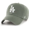 siltovky-zaoblena-zelena-nastavitelny-pasik-clean-up-los-angeles-dodgers-mlb-47-brand