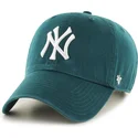 cap-zaoblena-green-adjustable-strap-clean-up-pacific-green-new-york-yankees-mlb-47-brand
