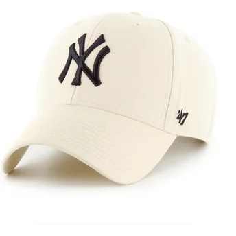 Cap zaoblená beige adjustable strap MVP Legend New York Yankees MLB 47 Brand