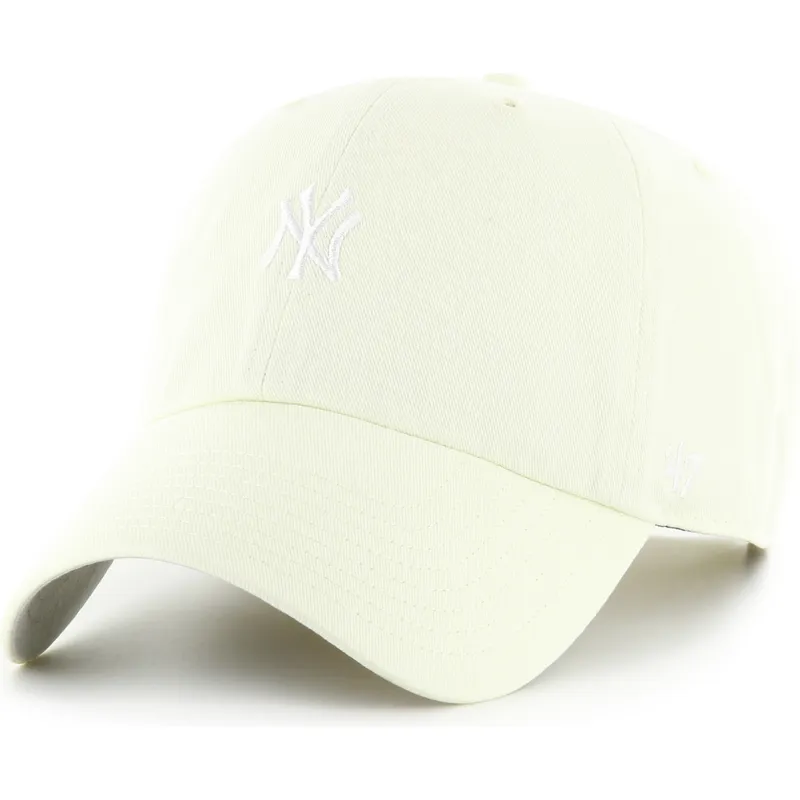 siltovky-zaoblena-zlta-nastavitelny-pasik-claro-clean-up-base-runner-new-york-yankees-mlb-47-brand