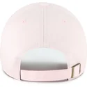 cap-zaoblena-pink-adjustable-strap-claro-clean-up-base-runner-new-york-yankees-mlb-47-brand