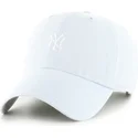 cap-zaoblena-blue-adjustable-strap-claro-clean-up-base-runner-new-york-yankees-mlb-47-brand
