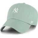grune-verstellbare-gebogene-kappe-clean-up-base-runner-der-new-york-yankees-mlb-von-47-brand