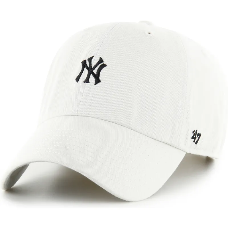 cap-zaoblena-beige-adjustable-strap-clean-up-base-runner-new-york-yankees-mlb-47-brand