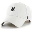 beige-gebogene-snapback-kappe-mvp-base-runner-der-new-york-yankees-mlb-von-47-brand