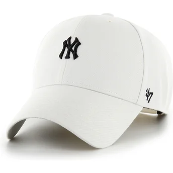 Cap zaoblená beige snapback MVP Base Runner New York Yankees MLB 47 Brand