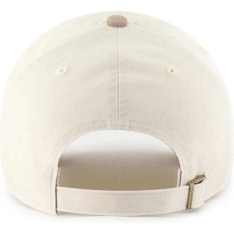 gorra-curva-beige-y-marron-ajustable-clean-up-two-tone-no-loop-label-de-new-york-yankees-mlb-de-47-brand