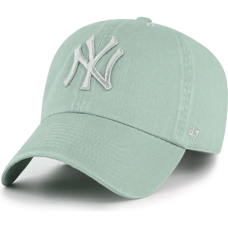 siltovka-zaoblena-zelena-nastavitelny-clean-up-no-loop-label-new-york-yankees-mlb-47-brand siltovka-zaoblena-zelena-nastavitelny-clean-up-no-loop-label-new-york-yankees-mlb-47-brand