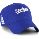 cap-zaoblena-blue-adjustable-strap-mvp-ballpark-script-shot-los-angeles-dodgers-mlb-47-brand