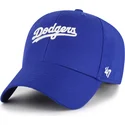 cap-zaoblena-blue-adjustable-strap-mvp-ballpark-script-shot-los-angeles-dodgers-mlb-47-brand