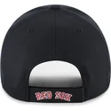 cap-zaoblena-navy-blue-adjustable-strap-mvp-ballpark-script-shot-boston-red-sox-mlb-47-brand