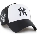 cap-zaoblena-black-snapback-mvp-replica-sure-shot-new-york-yankees-mlb-47-brand