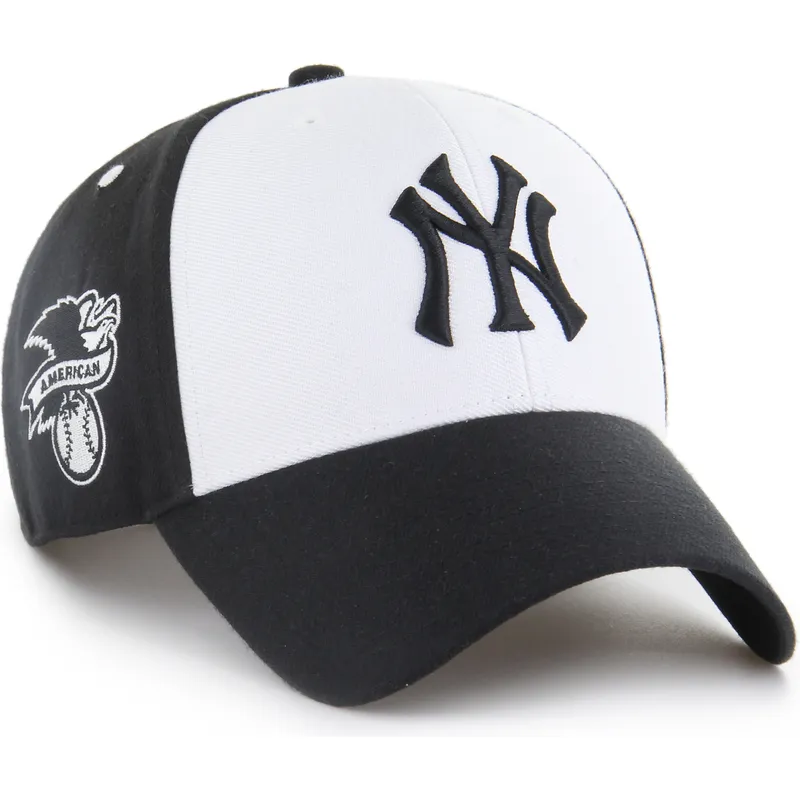 cap-zaoblena-black-snapback-mvp-replica-sure-shot-new-york-yankees-mlb-47-brand