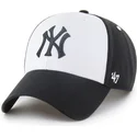 cap-zaoblena-black-snapback-mvp-replica-sure-shot-new-york-yankees-mlb-47-brand