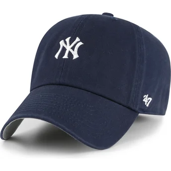 Šiltovka zaoblená tmavomodrá nastaviteľný Clean Up Base Runner New York Yankees MLB 47 Brand
