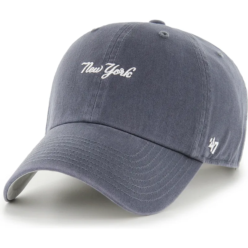 siltovky-zaoblena-tmavomodra-nastavitelny-pasik-clean-up-base-runner-script-new-york-yankees-mlb-47-brand siltovky-zaoblena-tmavomodra-nastavitelny-pasik-clean-up-base-runner-script-new-york-yankees-mlb-47-brand