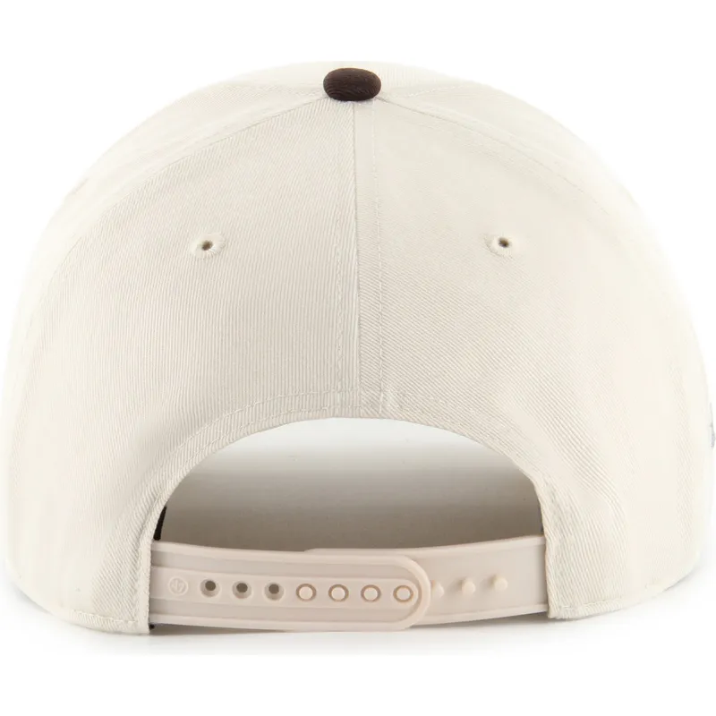 siltovka-zaoblena-bezova-snapback-mvp-dt-sure-shot-two-tone-cotton-oakland-athletics-mlb-47-brand