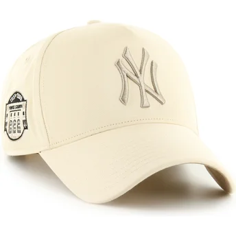 Šiltovky zaoblená béžová snapback MVP DT Sure Shot Two Tone Cotton New York Yankees MLB 47 Brand