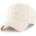 siltovka-zaoblena-bezova-snapback-mvp-new-york-yankees-mlb-47-brand