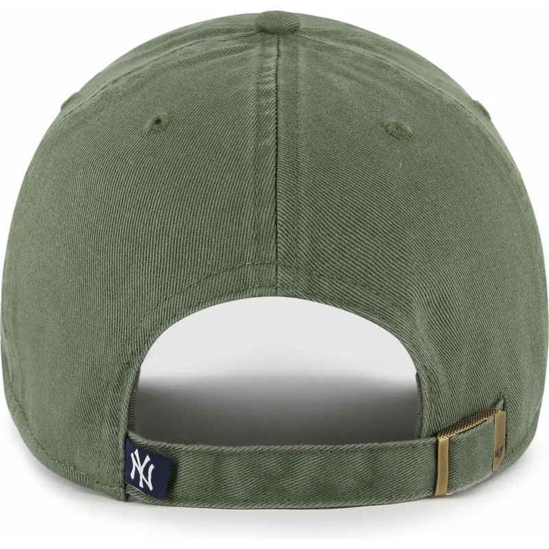 siltovka-zaoblena-zelena-nastavitelny-clean-up-new-york-yankees-mlb-47-brand
