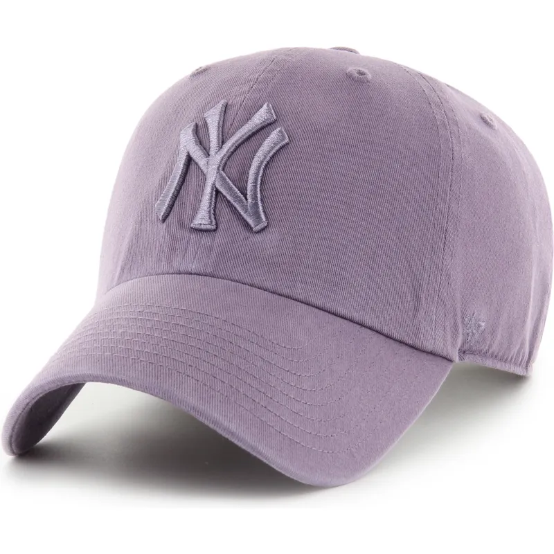 siltovka-zaoblena-fialova-nastavitelny-clean-up-iris-new-york-yankees-mlb-47-brand