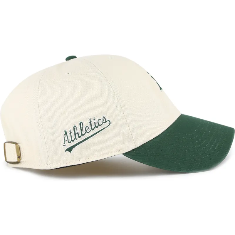 cap-zaoblena-beige-adjustable-strap-clean-up-base-runner-sure-shot-two-tone-mlb-47-brand