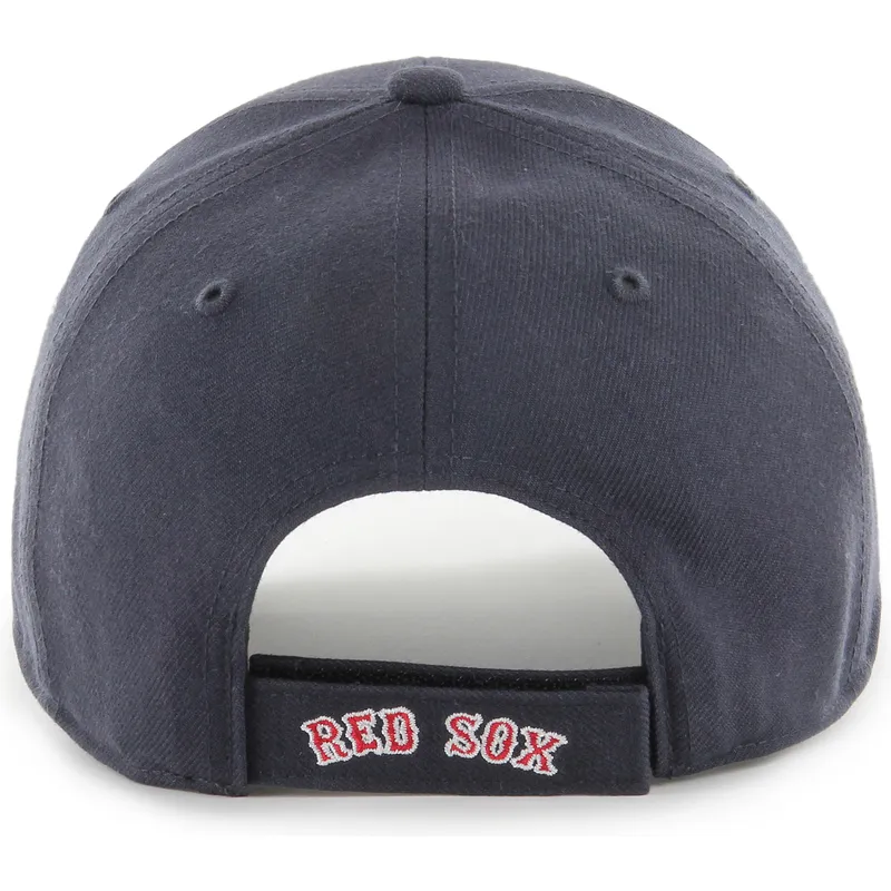 cap-zaoblena-navy-blue-adjustable-strap-mvp-boston-red-sox-mlb-47-brand cap-zaoblena-navy-blue-adjustable-strap-mvp-boston-red-sox-mlb-47-brand