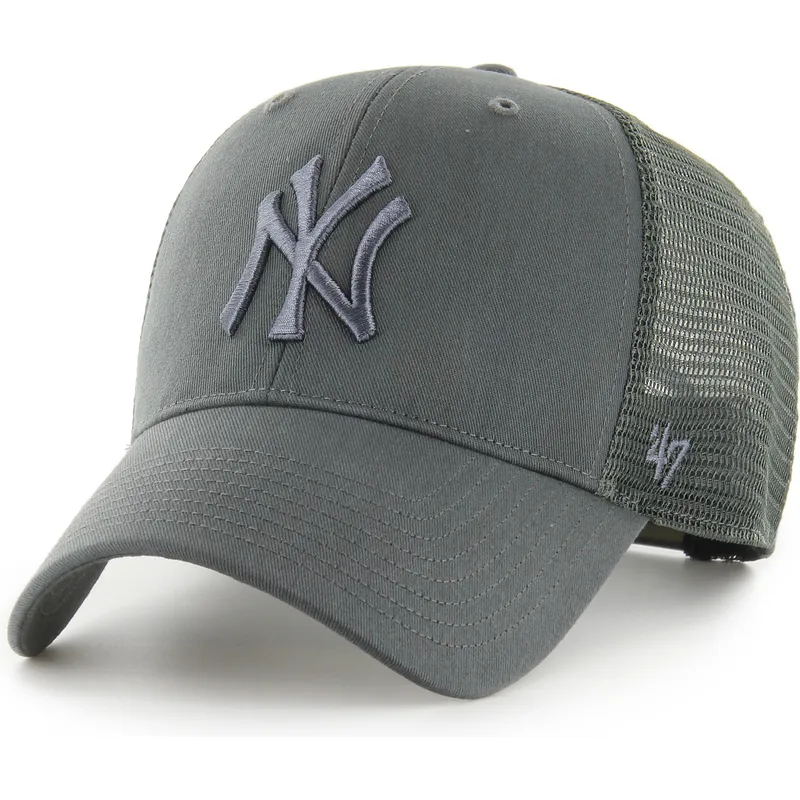 siltovka-zaoblena-siva-snapback-mvp-branson-new-york-yankees-mlb-47-brand