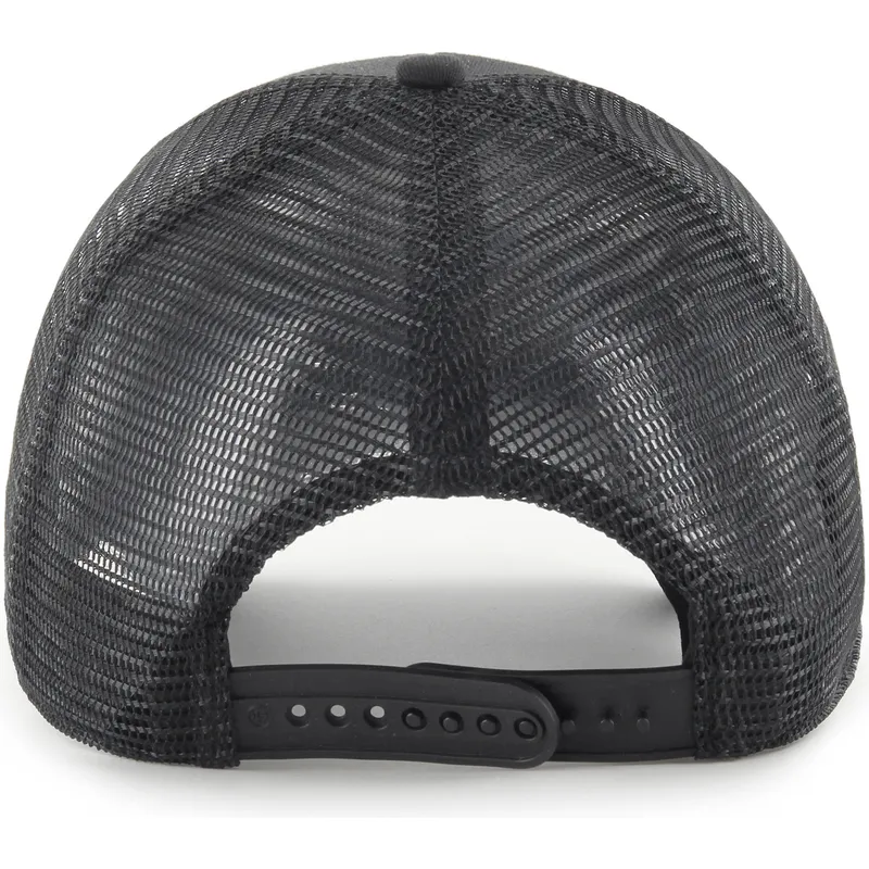 47-brand-black-logo-outline-mvp-branson-new-york-yankees-mlb-black-trucker-hat