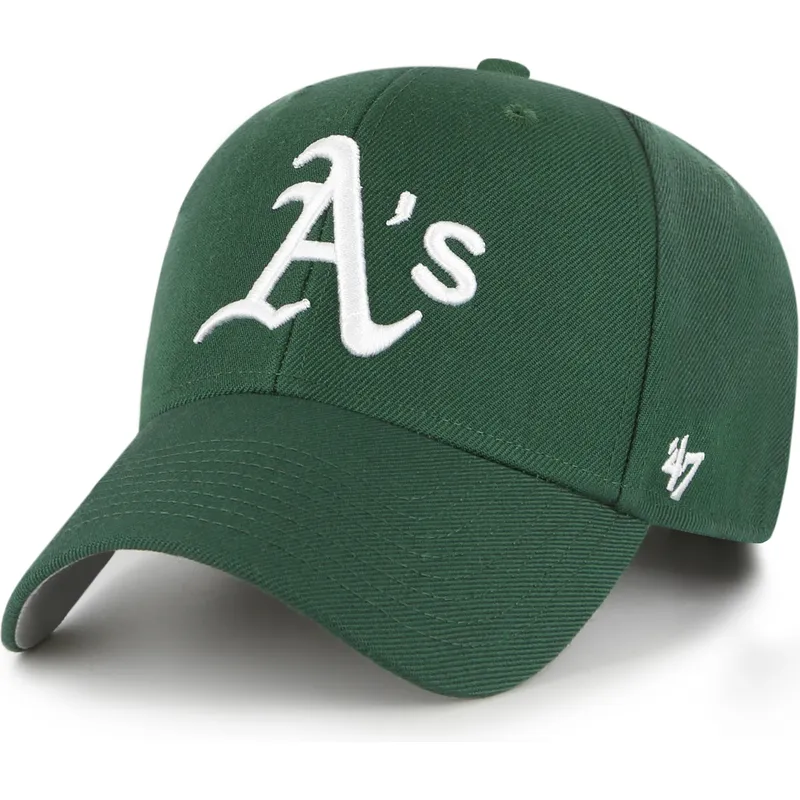 cap-zaoblena-green-adjustable-strap-mvp-oakland-athletics-mlb-47-brand cap-zaoblena-green-adjustable-strap-mvp-oakland-athletics-mlb-47-brand