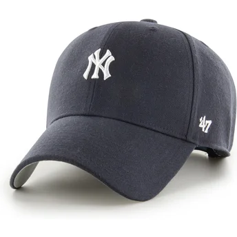 Šiltovka zaoblená tmavomodrá snapback MVP Base Runner New York Yankees MLB 47 Brand