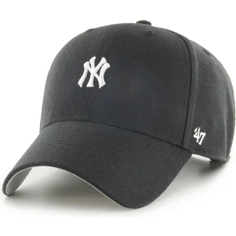 Cap zaoblená black snapback MVP Base Runner New York Yankees MLB 47 Brand