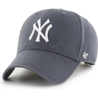 Šiltovka zaoblená tmavomodrá nastaviteľný MVP Vintage New York Yankees MLB 47 Brand