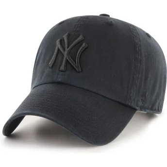Cap zaoblená black adjustable strap Clean Up New York Yankees MLB 47 Brand