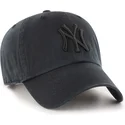 cap-zaoblena-black-adjustable-strap-clean-up-new-york-yankees-mlb-47-brand