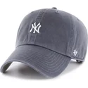 siltovka-zaoblena-tmavomodra-nastavitelny-clean-up-base-runner-vintage-new-york-yankees-mlb-47-brand