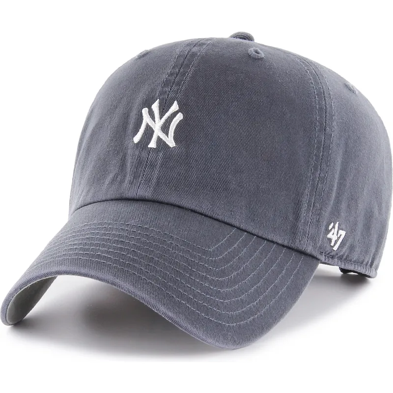 siltovka-zaoblena-tmavomodra-nastavitelny-clean-up-base-runner-vintage-new-york-yankees-mlb-47-brand