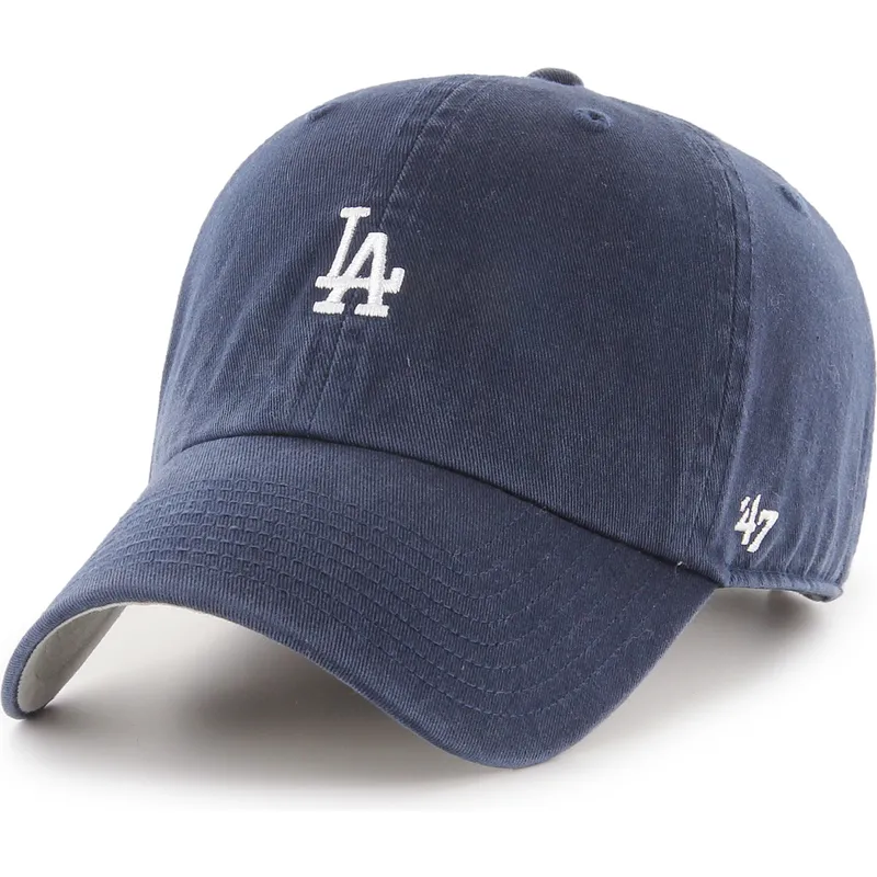 siltovka-zaoblena-tmavomodra-nastavitelny-clean-up-base-runner-los-angeles-dodgers-mlb-47-brand