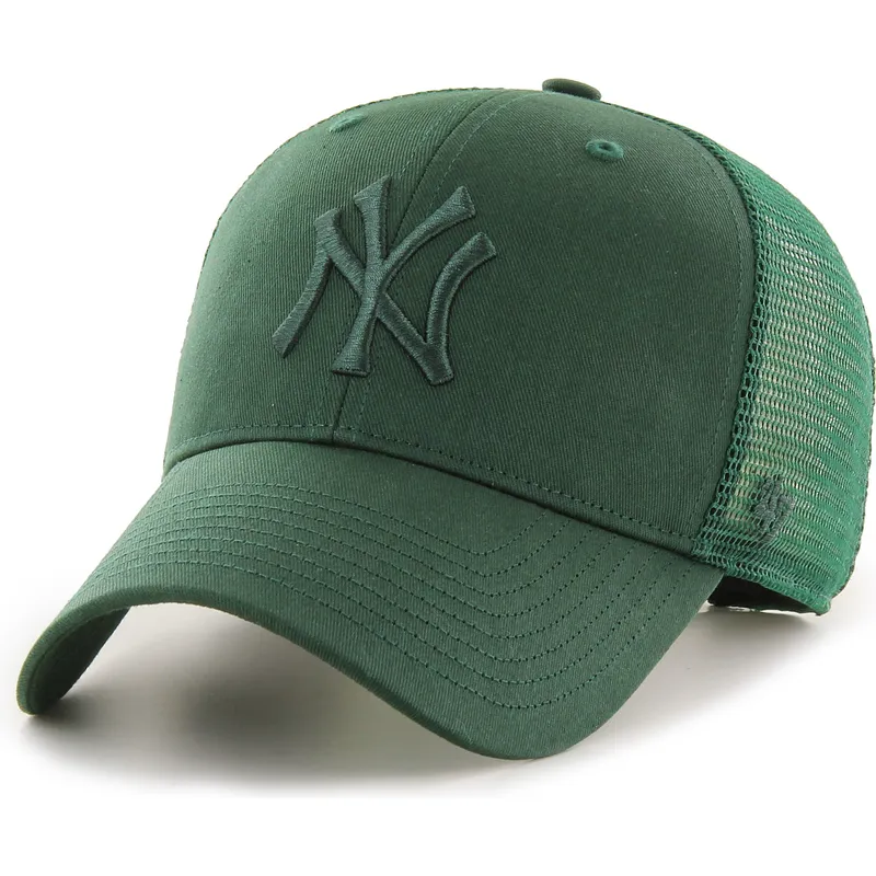 siltovka-zaoblena-zelena-snapback-mvp-branson-new-york-yankees-mlb-47-brand