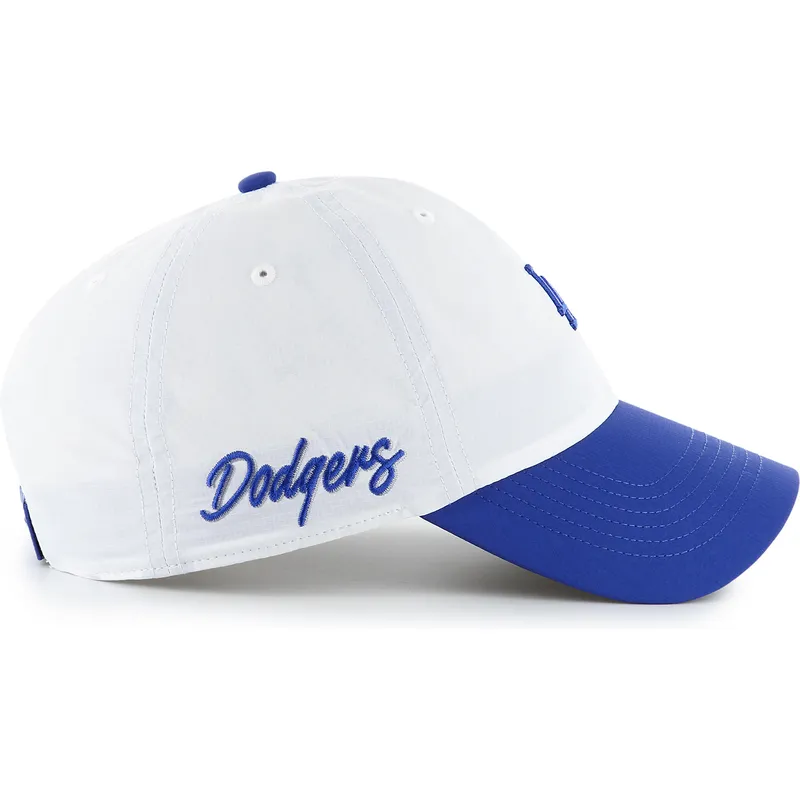 cap-zaoblena-white-adjustable-strap-clean-up-vista-mini-two-tone-los-angeles-dodgers-mlb-47-brand cap-zaoblena-white-adjustable-strap-clean-up-vista-mini-two-tone-los-angeles-dodgers-mlb-47-brand