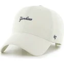 siltovky-zaoblena-bezova-nastavitelny-pasik-clean-up-mini-script-cord-new-york-yankees-mlb-47-brand