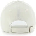 beige-verstellbare-curved-cap-clean-up-mini-script-cord-der-new-york-yankees-mlb-von-47-brand