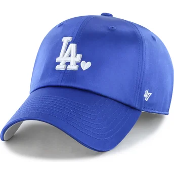 Cap zaoblená blue adjustable strap Clean Up With Love Los Angeles Dodgers MLB 47 Brand