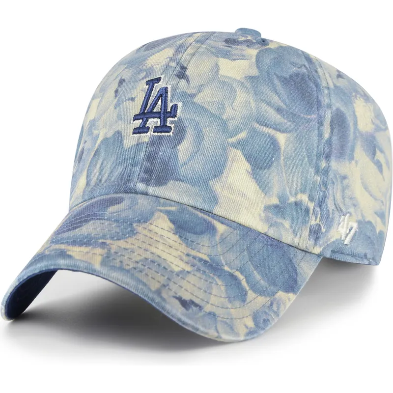 cap-zaoblena-blue-adjustable-strap-clean-up-gardenia-los-angeles-dodgers-mlb-47-brand